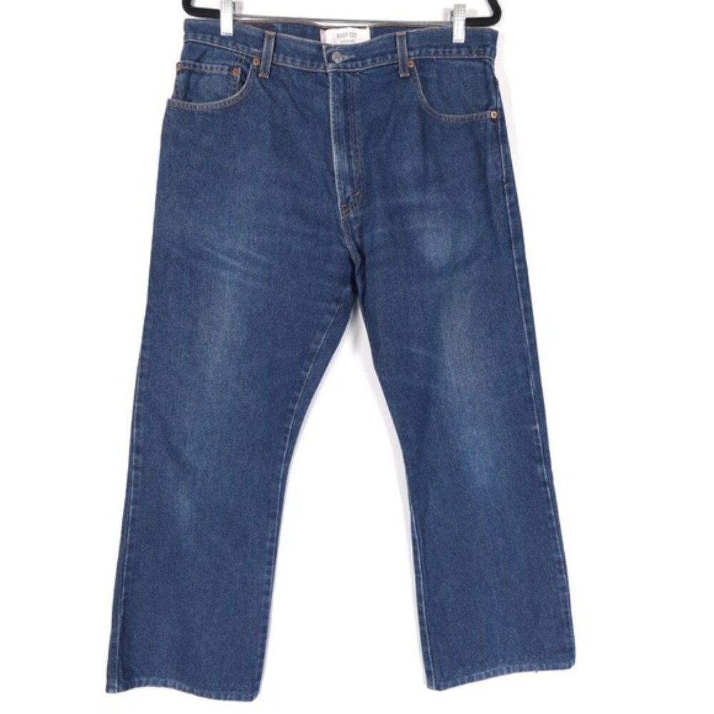 Levi’s 517 Men’s Jeans BOOTCUT 100% Cotton Y2K Size W36 L30 - Picture 1 of 12